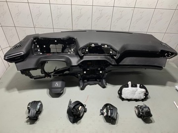 Peugeot 208 ii 2008 консоль air bag оригінал bez старт сплав na ключ фото №1