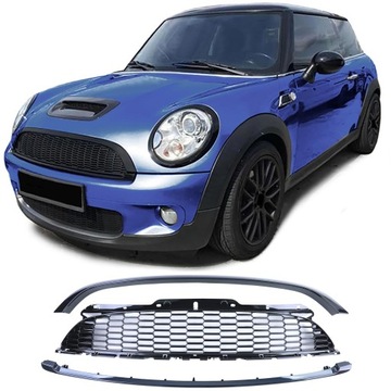 Решётка радиатора решётка переднее mini cooper r56 r57 06-09 фото №1