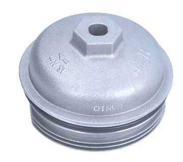 Оригінальна кришка корпуси фільтр масла opel 1,8 2,5 2,6 90543942 фото №1