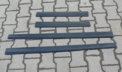 Планки захисні накладки накладки порогові порога внутрішні audi a6 c6 04-08r. 4szt фото №1