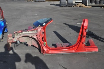 Citroen c4 iii e-c4 четверть лонжерон левый перед + порог стойка левый фото №1