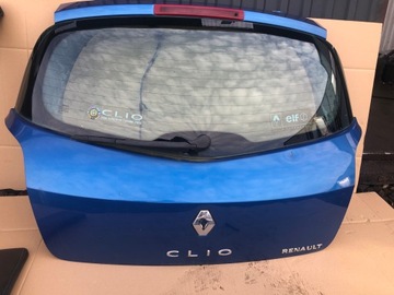 Кришка задня renault clio iii tei45 комплектна 5двері скло зад 2005-2012 фото №1