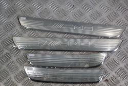 Планки порогові накладки bez підсвітка mercedes gt cls amg w257 x290 фото №1