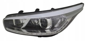 Фара лампа лівий kia ceed 12-18 led tyc фото №1