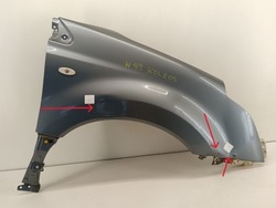 Крило праві перед переднє renault koleos 08-11 фото №1