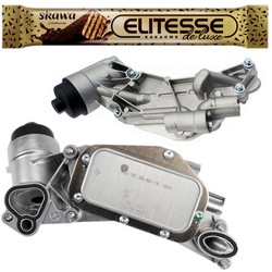 Радиаторов масла радиатор корпус opel zafira b c 1.6 1.8 05- ! фото №1