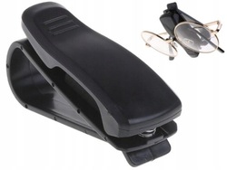 Держатель клипса na очки do очков автомобильный козырёк солнцезащитный фото №1