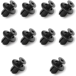 10x клипса штифт крепёжный защитные накладки подкрылки do hyundai kia 8 mm фото №1