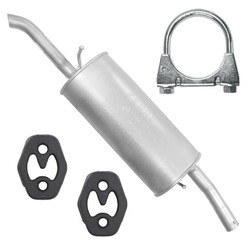 Глушитель конечный ford fusion ju 1.25 1.4 htb фото №1