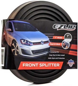 Переднє спойлер бампер ez lip classic оригінал тюнінг універсальний 259cm фото №1