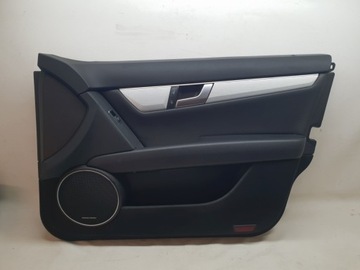 Mercedes c-klasa w204 рестайлінг оббивка двері перед фото №1