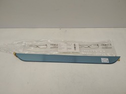 Seat leon iii 3 fr планка порогова накладка хром перед права нова 5f0853373 фото №1