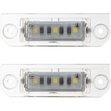 Подсветка номерного знака регистрационный led vw passat b6 golf iv v vi 4 5 6 фото №1