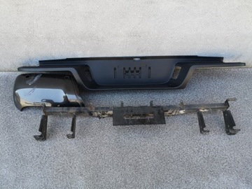 Ford ranger 4 iv 11- бампер зад задній фото №1