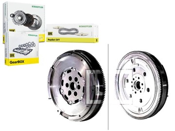 Колесо двухмассовый citroen c3 c4 ds3 ds4 1,6 hdi 09- l фото №1