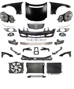 Mercedes e w211 06-09 перед капот крыло лампа фото №1