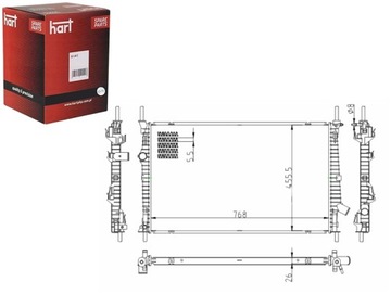 Радіаторів transit 13- hart фото №1