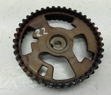 Колесо зубчатое вал распределительный вал peugeot 4007 citroen c5 2.2 hdi tdci 9657688280 фото №1