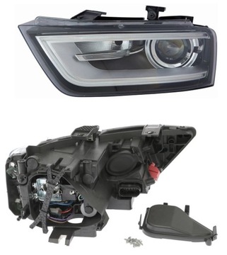 Фара лампа левый audi q3 8u 11-15 фото №1