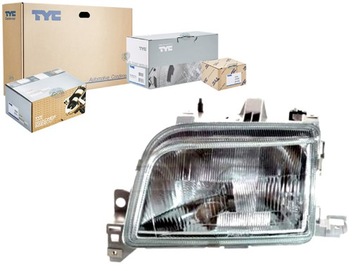 Tyc фара l h4, механічний, колір вкладиш: срібний фото №1