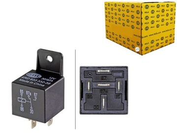 Реле hella 4rd 933 332-391 daf hella фото №1