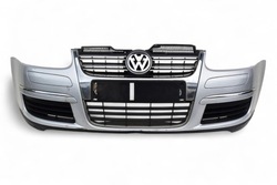 Бампер перед решітка радіатора volkswagen golf v la7w фото №1