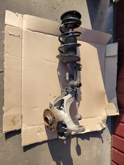 Vw passat b8 амортизатор поворотный кулак левый перед dcc фото №1