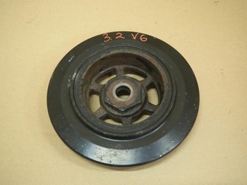 Колесо ременное вала 3.2 v6 vw touareg 022105243d фото №1