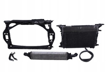 Pas комплект радіатор audi q3 8u 13r. 2.0tdi фото №1