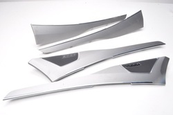 Volvo xc90 ii планки планка дверь dekor декоры хром комплект фото №1