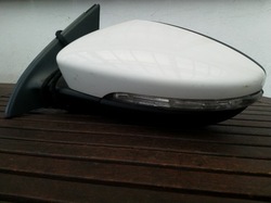 Зеркало vw passat b7 od 2010 2015 светильник фотохромный 9pin оригинал. eu левая фото №1