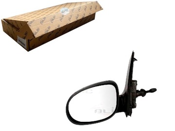 Дзеркало зовнішні механічне випукле хром fo фото №1