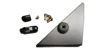 Mazda 323 bg заглушка треугольник зеркало левого фото №1