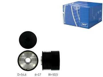 Сцепление jednokierunkowe генератора skf 535021210 фото №1