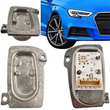Модуль jeż drl света дневных лампа полный led do audi a3 8v fl 8v0998474a фото №1