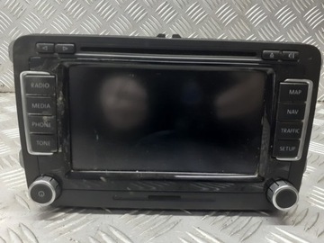 Радио навигация vw passat b6 2.0 tdi 1t0035680a фото №1