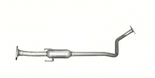 Глушник середній nissan micra poj.1,2 od 2010r. фото №1