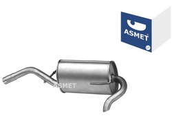 Глушитель системы выпускного зад seat arosa vw lupo i 1.0 1.4 фото №1