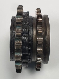 Колесо зубчатое распределительный вал mercedes w169 cdi a6400500103 фото №1