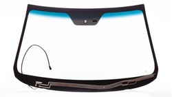 Скло do kia sorento ii xm 10-12 +з підігрівом +датчик фото №1