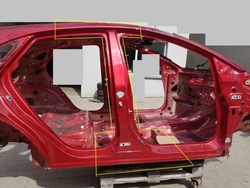 Ford puma mk2 порог правые стойка крыша обшивка фото №1