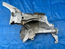 Opel corsa f лонжерон фартук четверть правая фото №1