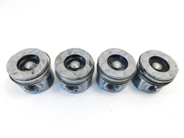 4x поршень 1.6 hdi tdci ford peugeot citroen volvo фото №1