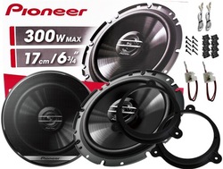 Pioneer динаміки двополосні renault captur kadjar clio megane koleos smart фото №1