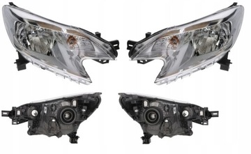 Фара лампа nissan note e12 13- valeo l+p фото №1