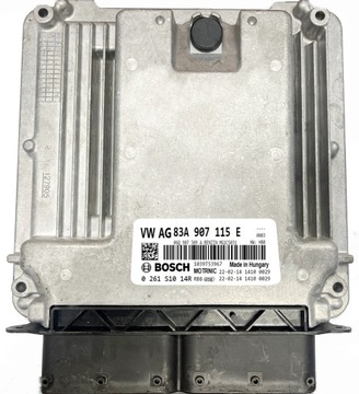 Ecu vw skoda vag mg1cs031 83a907115e 0261s1014r фото №1