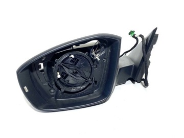 Зеркало левая vw t-roc 2ga857601a 2ga857933b 9 pin фото №1