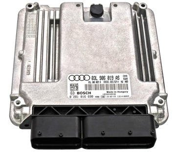 Комп'ютер audi q5 2.0 tdi 03l906019as 0281016698 фото №1