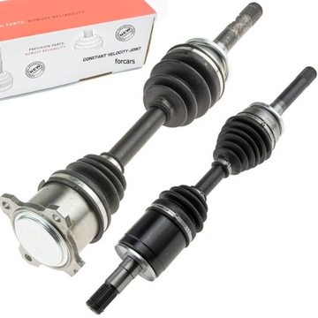 2x піввісь перед mitshubishi l200 2.5 td 4wd 4x4 2.4 4wd 4x4 do року 2002/08 фото №1