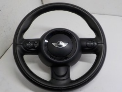 Mini cooper r56 r57 r58 r60 countryman кермо шкіра мульті подушка фото №1